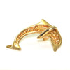 Vintage 14K Yellow Gold Dolphin Charm + Montreal Estate Jewelry 