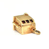 Vintage 14K Yellow Gold Slot Machine Charm + Montreal Estate Jewelers