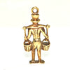 Vintage 14K Yellow Gold Water Bucket Carrier Charm + Montreal Estate Jewelers