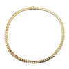 Birks 14K Yellow Gold Heavy Curb Link Collar Necklace + Montreal Estate Jewelers