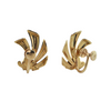 Retro14K Yellow Gold Earrings