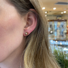 Daisy Exclusive Diamond 18K Gold Daisy Flower Stud Earring