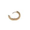 Daisy Exclusive Diamond 18K Yellow Gold Hoop Earrings + Montreal Estate Jewelers