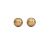 Vintage Golden South Sea Pearl Earrings + Montreal Estate Jewelers