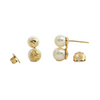 Vintage Double Cultured Pearl Earring + Montreal Estate Jewelers