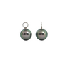 Daisy Exclusive 7.74 mm Tahitian Pearl Earring Enhancers + Montreal Estate Jewelers