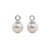 Daisy Exclusive Cultured Pearl 18K Gold Earrings Enhancers + Montreal Estate Jewelers
