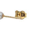 Daisy Exclusive 3.8mm Pearl 14k Gold Studs + Montreal Estate Jewelers