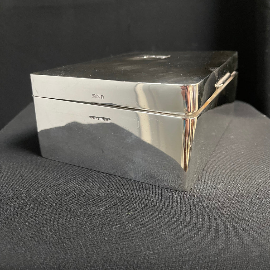 Vintage Birks Sterling Silver Cigar Box C. 1956 (Set of 2) + Montreal Estate Jewelers