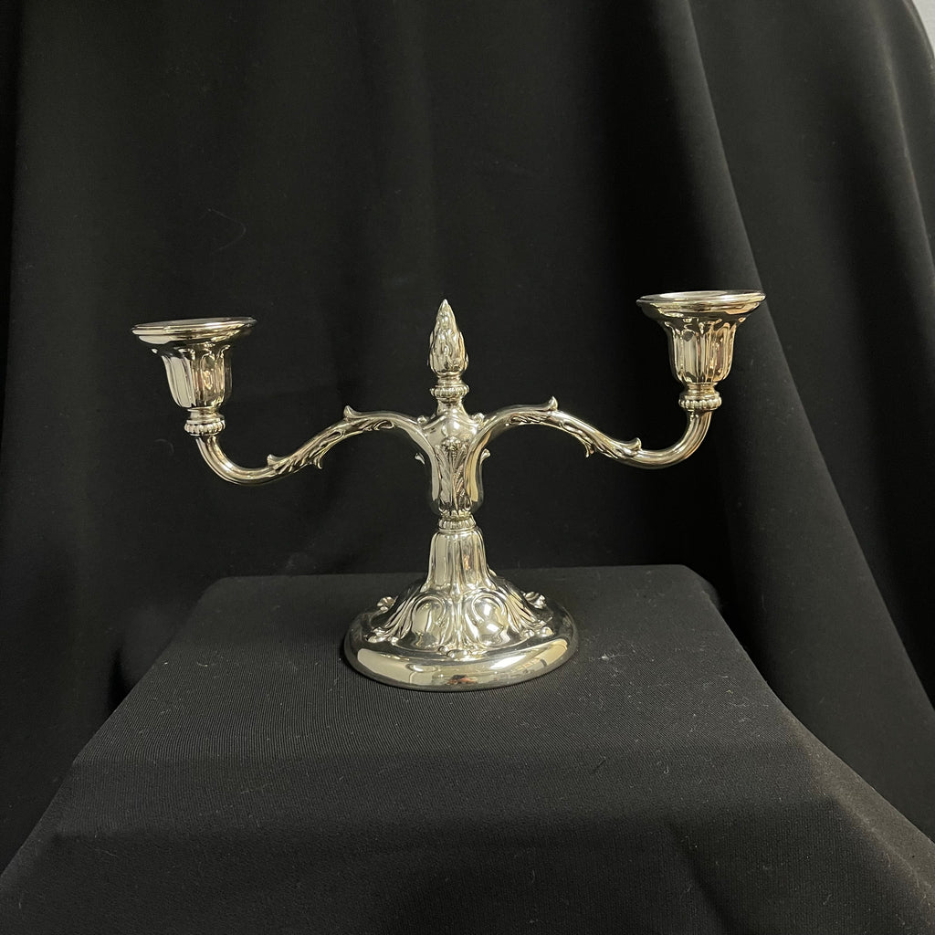 Birks Sterling Silver Candelabras C.1954 (Set of 2) + Montreal Estate Jewelers