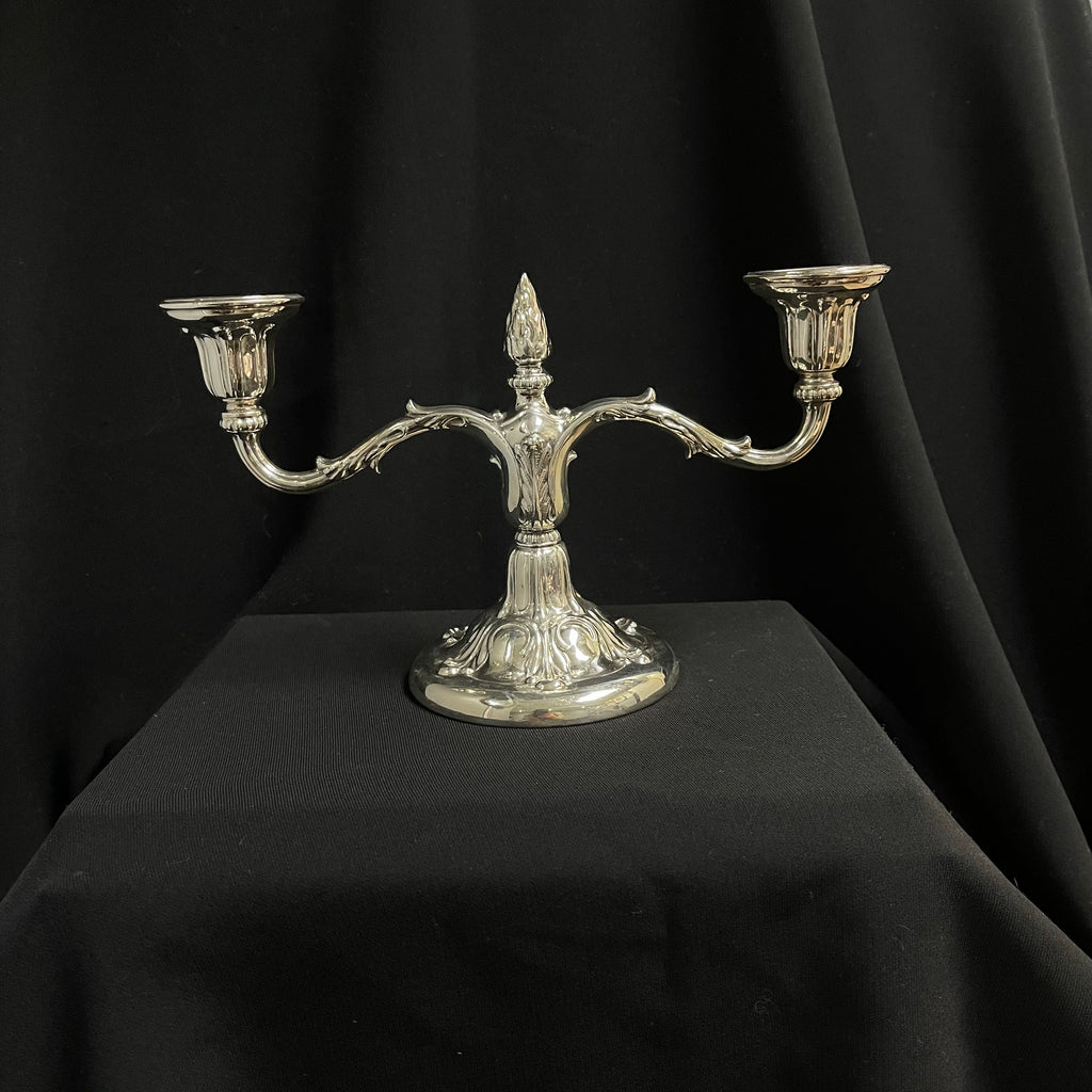 Birks Sterling Silver Candelabras C.1954 (Set of 2) + Montreal Estate Jewelers