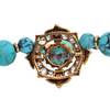 Antique Georgian 3.5CT Diamond and Turquoise Necklace C.1800 + Montreal Estate Jewelers