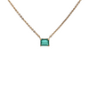 Daisy Exclusive Emerald 18K Yellow Gold Necklace + Montreal Estate Jewelers