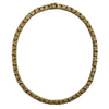 Italian Gold Fancy Link Choker Necklace + Montreal Estate Jewelers