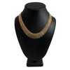 Vintage Italian 18K Gold Graduated Fringe Necklace + Montreal Estate Jewelers