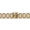 Vintage Italian Panther Link 14k Gold Necklace + Montreal Estate Jewelers