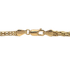 Vintage Italian 14K Gold Rectangular Box Link Necklace + Montreal Estate Jewelers