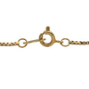 Vintage Coral 18K Box Link Necklace + Montreal Estate Jewelers