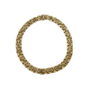 Vintage 14K Gold Fancy Link Choker Necklace + Montreal Estate Jewelers