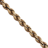 Vintage 14k Gold Rope Link Necklace with Opal Crest Slider + Montreal Estate Jewelers