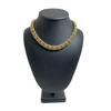 Estate Italian 14K Gold Braided Link Necklace + Montreal Estate Jewelers