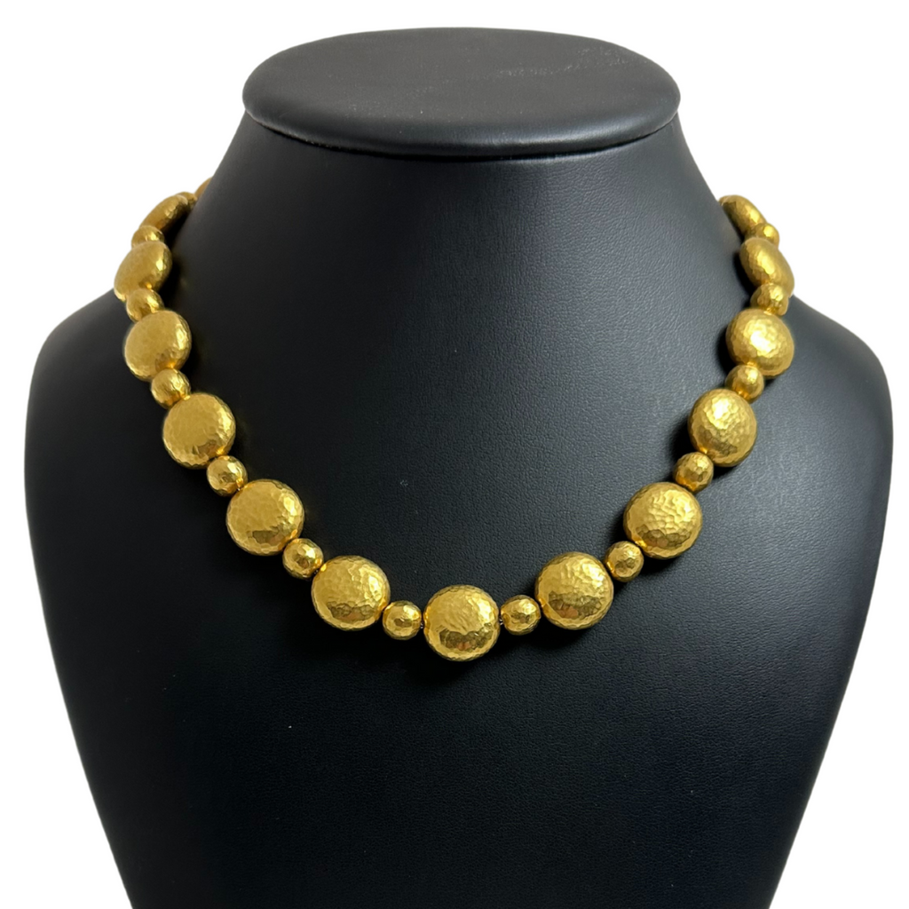 Estate 18K Yellow Gold Necklace + Montreal Estate Jewelers