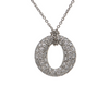 Estate Tiffany & Co. Elsa Peretti Sevillana Collection Diamond and Platinum Necklace