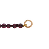 Daisy Exclusive Open Loop Garnet 22k Gold Necklace + Montreal Estate Jewelers