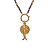 Antique 14K Gold Oversized Bolt Ring Charm/Pendant Clasp Holder + Montreal Estate Jewelers