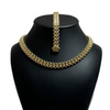 Estate Chimento 18K Two-Tone Gold Flexible Fancy Link Necklace