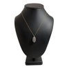 Gurhan Pastiche Sliced Diamond Sterling Egg and 22k Gold Necklace + Montreal Estate Jewelers