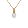 Daisy Exclusive 18K Gold Cultured Pearl Pendant
