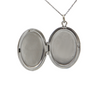 Vintage Sterling Silver Oval Hinged Locket + Montreal Estate Jewelers