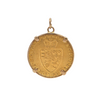 22K British Guinea George III Gold Coin Pendant 1795 + Montreal Estate Jewelers 