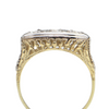 Antique 14k Gold Diamond Ring Circa 1910-1920 + Montreal Estate Jewelers
