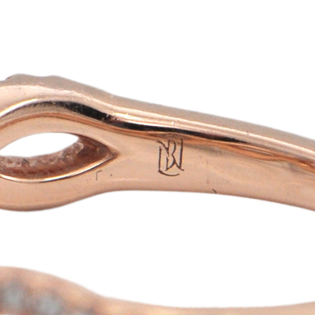 Estate Diamond 14k Rose Gold Ring + Montreal Estate Jewelers