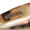 Vintage English (London) Onyx 9k Gold Signet Ring + Montreal Estate Jewelers