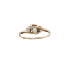 Estate Diamond 14K Gold Trilogy Ring + Montreal Estate Jewelers