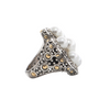 John Hardy Jaisalmer Dot Pearl, Sterling Silver and 18k Gold Ring + Montreal Estate Jewelers