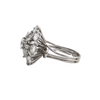 Vintage Diamond and Platinum Snowflake Ring + Montreal Estate Jewelers