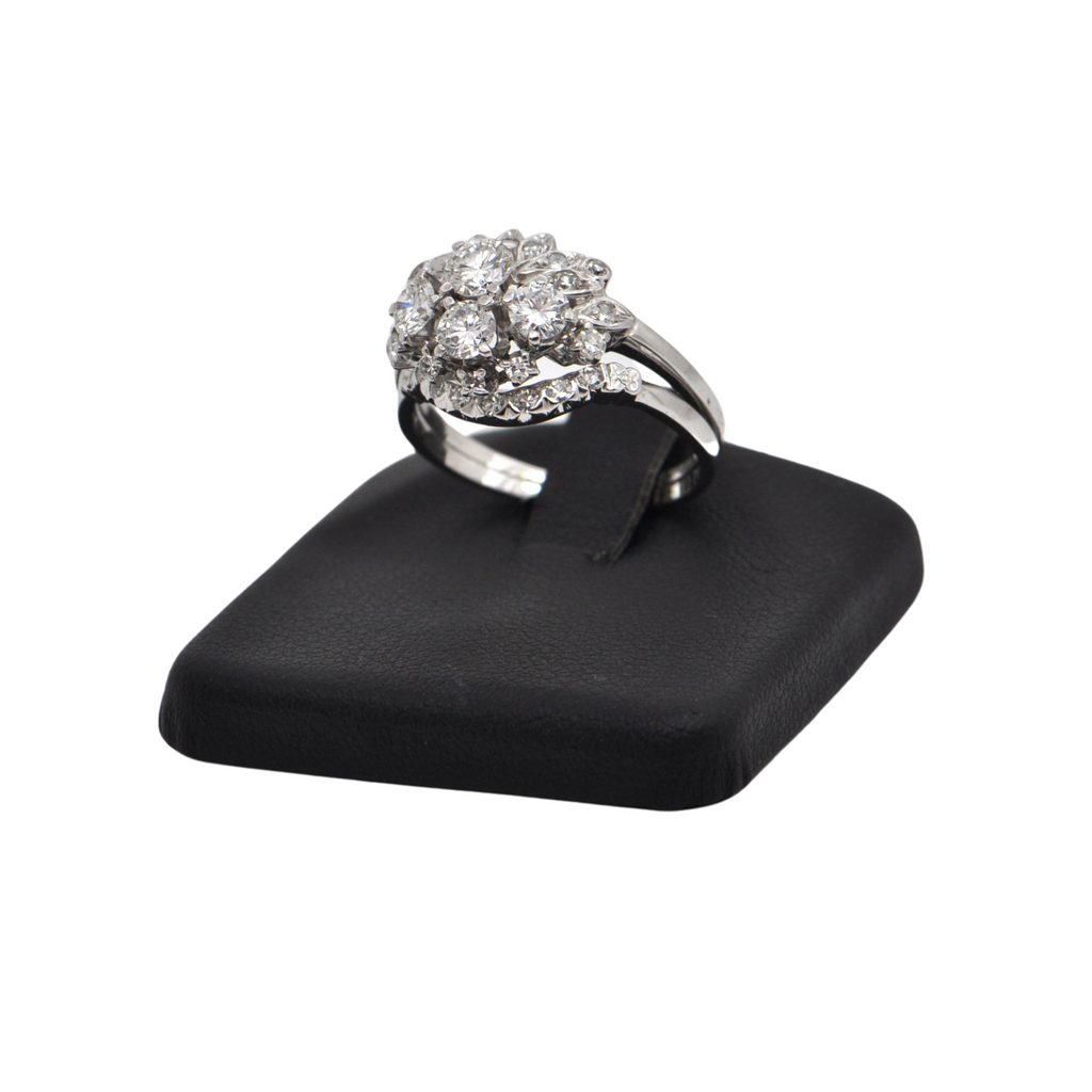 Estate Birks Diamond Ring with Matching Diamond Band. Daisy