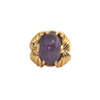 Estate 9.56CT Amethyst 18k Gold Cocktail Ring + Montreal Estate Jewelers