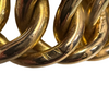 Vintage Egyptian 21K Gold Curb Link Ring
