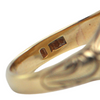 Antique 14k Gold Signet Ring + Montreal Estate Jewelers