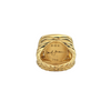 Estate David Yurman Albion Collection Citrine and Diamond 18K Gold Ring + Montreal Estate Jewelers