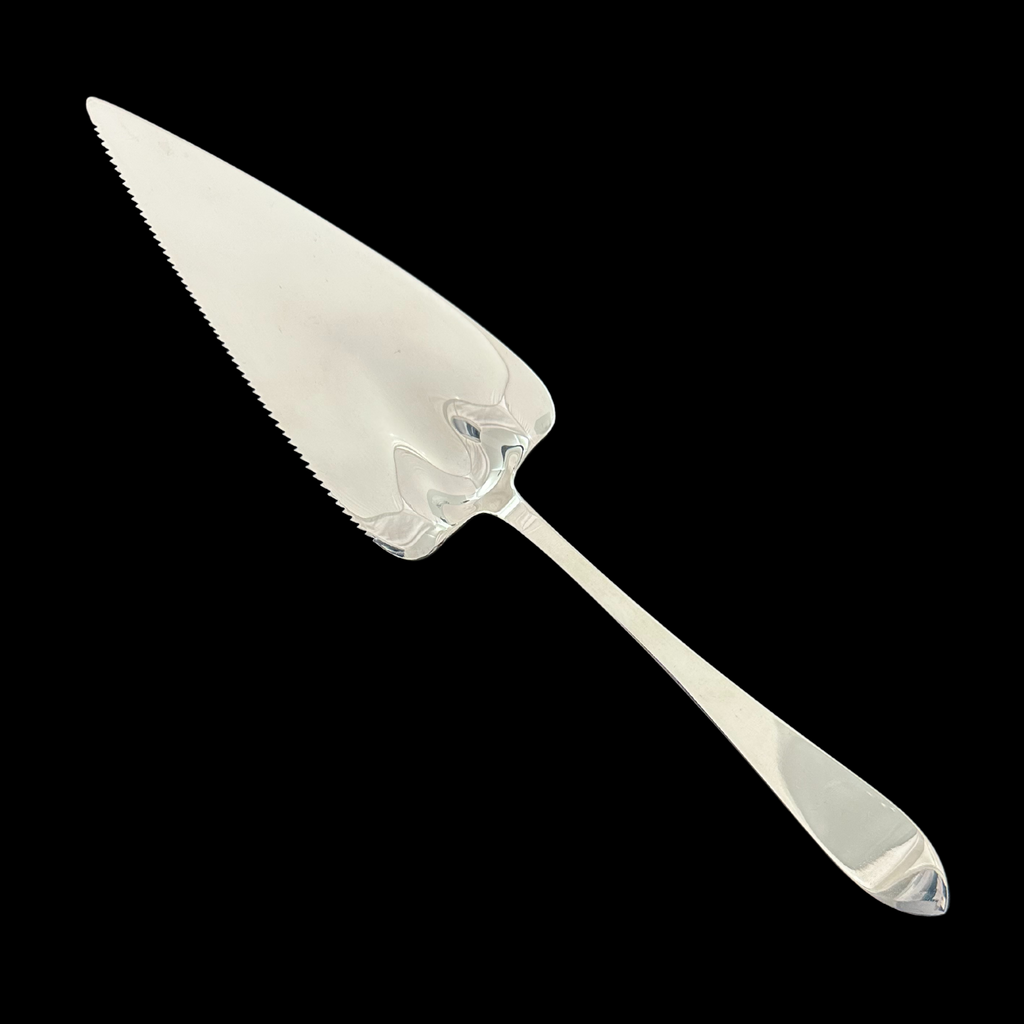 Estate Tiffany & Co. 'Faneuil' Pattern Sterling Serrated Pie Server + Montreal Estate Jewelers