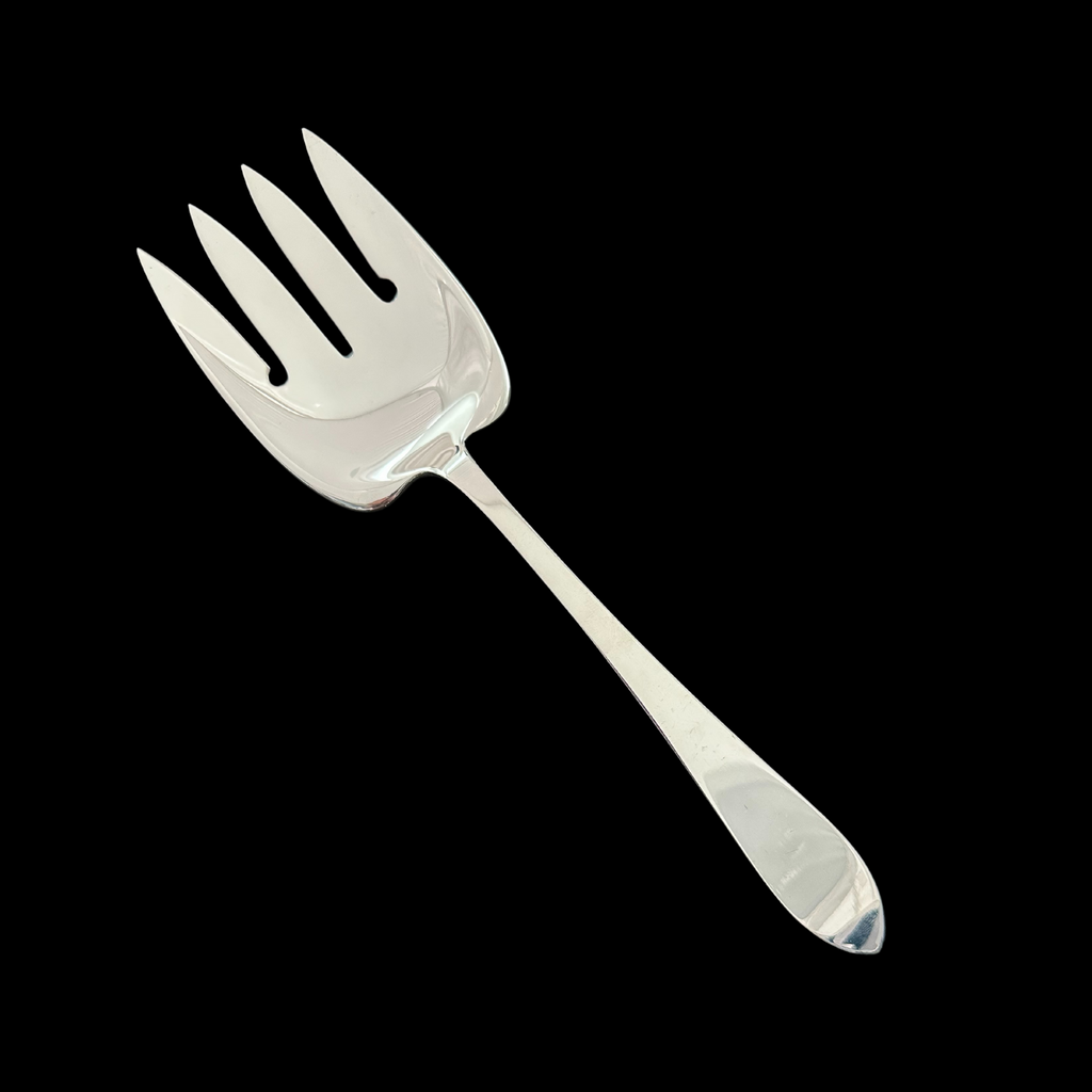 Estate Tiffany & Co. 'Faneuil' Pattern Sterling Serrated Cold Meat Serving Fork + Montreal Estate Jewelers