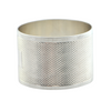 Vintage Guilloché Sterling Napkin Ring C.1946 J.B. Chatterly & Sons LTD + Montreal Estate Jewelers