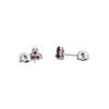 Daisy Exclusive Ruby 18K Gold Stud Earrings + Montreal Estate Jewelers