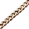 Antique 14K Yellow Gold Curb Link Watch Chain + Montreal Estate Jewelers